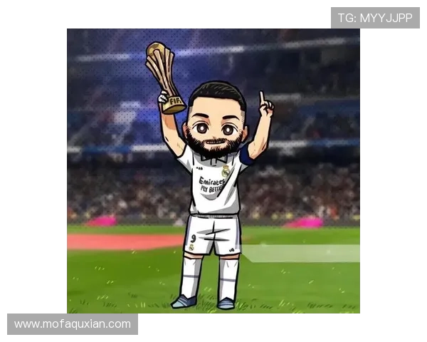 卡通风格足球明星合影头像展现球场魅力与团队精神